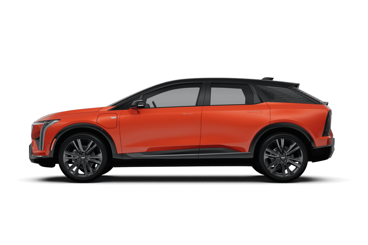 Cadillac OPTIQ - Side view Cadillac OPTIQ - Side view